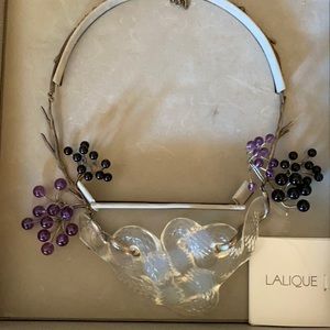 Rare Lalique serpent collier